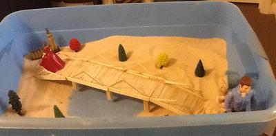 Final Bridge for Sand Tray Therapy Class