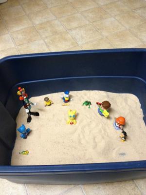 Sand Tray Therapy SandTray Day 4 of 7 Student #4 