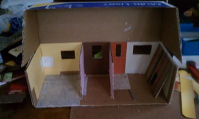 The beginning...for Doll House Play Therapy Activity