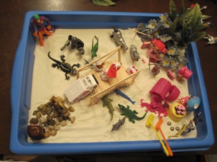 My First Sand Tray Therapy Experience--Student #2