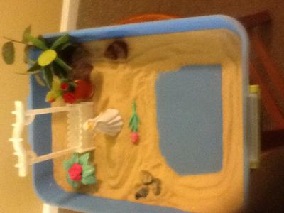 Peace Garden by E. for Sand Tray / Sand Play THerapy