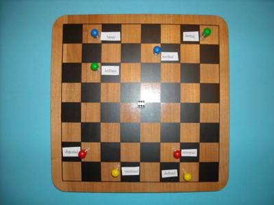 Play therapy game example: Feelings Chess Game 4