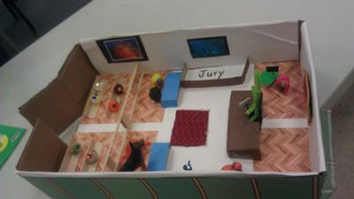 Play Therapy idea for clients in a custody battle: Courthouse view 2