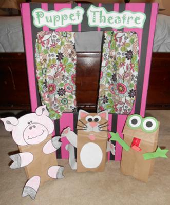 Play Therapy: Puppet Theatre with Play Therapy Puppets