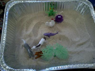 Sand Tray Therapy Technique: Tray #2