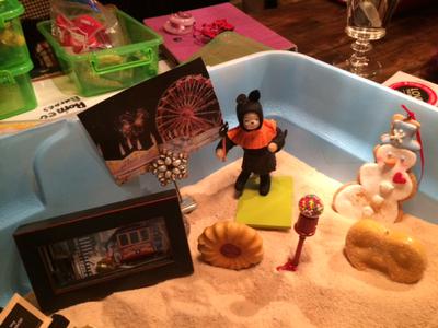 3: Sand Tray Therapy Real Colors Personality Tray 