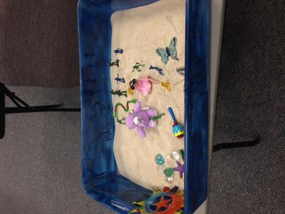 Transitional Objects for Sand Tray Therapy Class Student 5