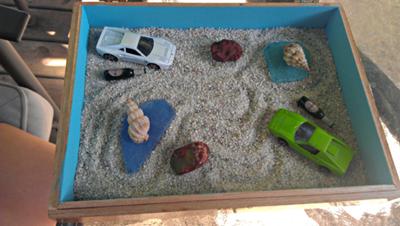 Unique Example for Sand Tray Therapist: Sand Tray Zen Garden