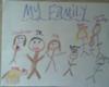 School Counselor / Play Therapy: House/Tree/Sun Drawing & Family Portrait example 2