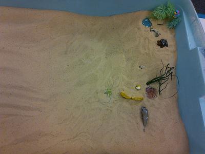 Transitional Objects for Sand Tray Therapy Class Student 4