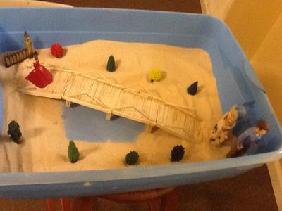 The Bridge Activity for Sand Tray Therapy Class #2