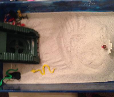 Tray 5 for Sand Tray Therapy Class