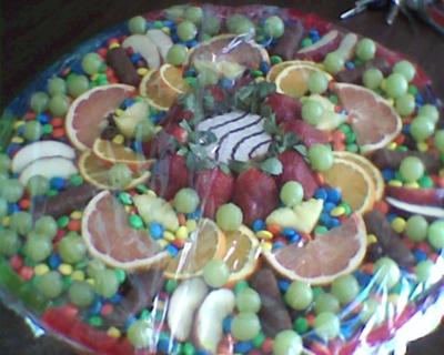 Fruit and Candy Mandala in play therapy class