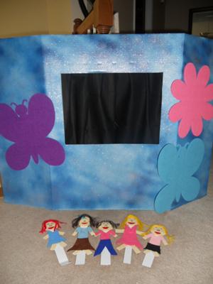 Play Therapy  Puppets- Puppet Theater (Sky is the Limit): All Items