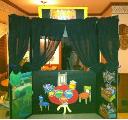 Play Therapy Puppet Theater Example 1