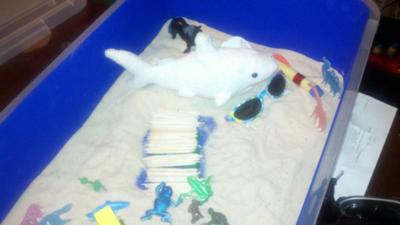 Sand Tray Therapy Experience  #2, Student # 7
