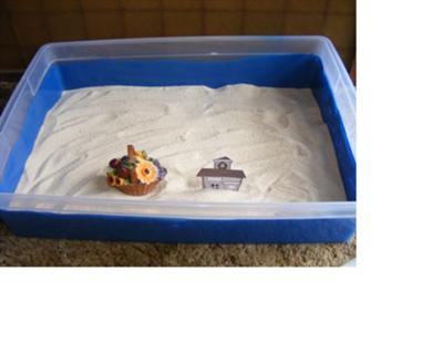 Sand Tray Therapy Activity: Maslow's Hierarchy Sand Tray Therapy Photo # 1 or 4