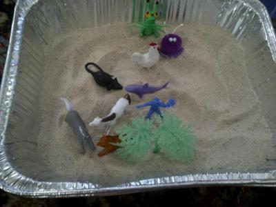 Sand Tray Therapy Technique: Tray #3