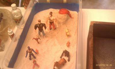 Sand Tray Therapy Anger Management --Controlling the Volcano Inside Picture 2
