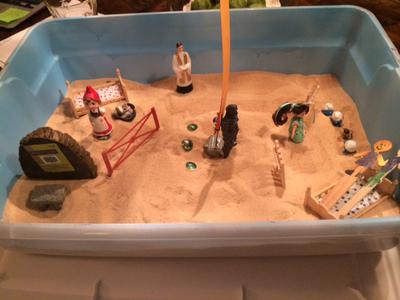 Dream Analysis Sand Tray Therapy #4 Example