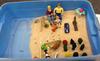 Example House, Tree, Person in the Sand Tray for Sand Tray Therapy Class 