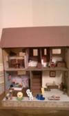Dollhouse and Miniatures for Doll House Play Therapy Technique