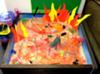 Sandtray Therapy Class- Anger Management Sand Tray - Student #1 - Charity S. Tray 3