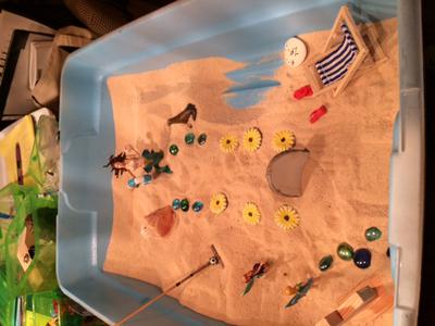 Transitional Objects Sand Tray Therapy Activity