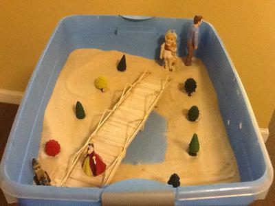 The Bridge Activity for Sand Tray Therapy Class
