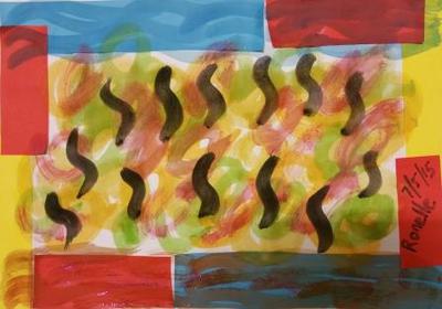 My Cluttered World / Art Therapy 