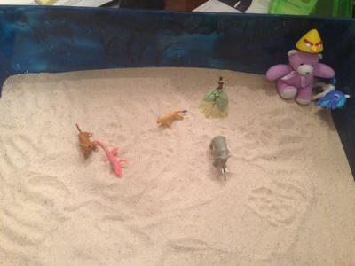 Sand Tray Therapy Childhood Activity Student 5