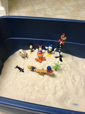 Day 6 of 7 Student #4 Sand Tray Therapy Class Assignment