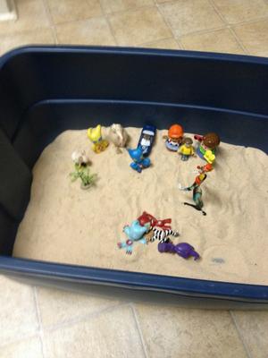 Day 7 of 7 Student #4 for Sand Tray Therapy Class