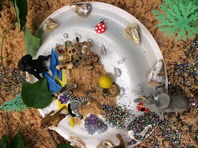 Jungle 2 for Sand Tray Therapy Class