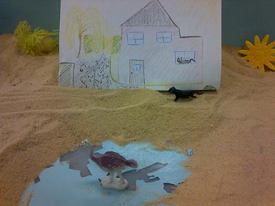 #2 House, Tree, Person Sand Tray Therapy Activity